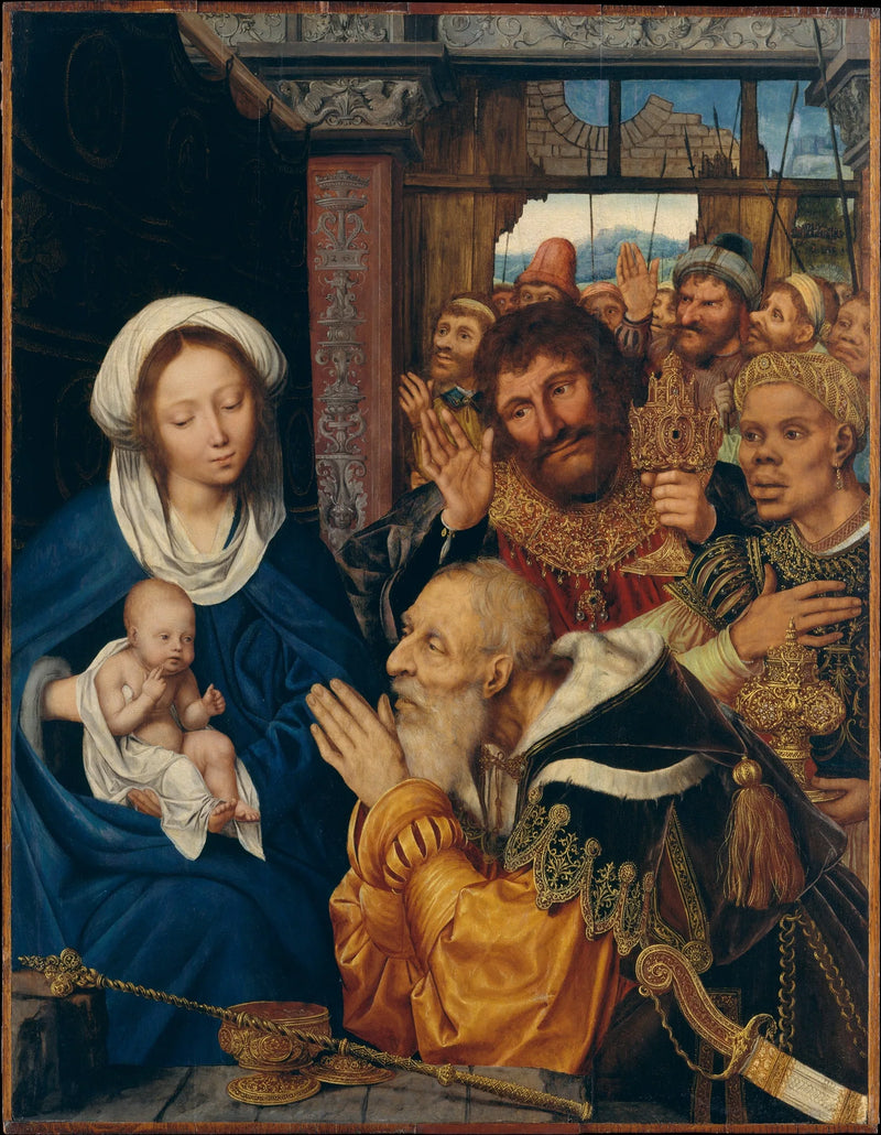 L'Adorazione dei Magi - Quentin Metsys