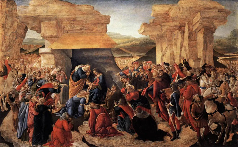 L'Adorazione dei Magi - Sandro Botticelli