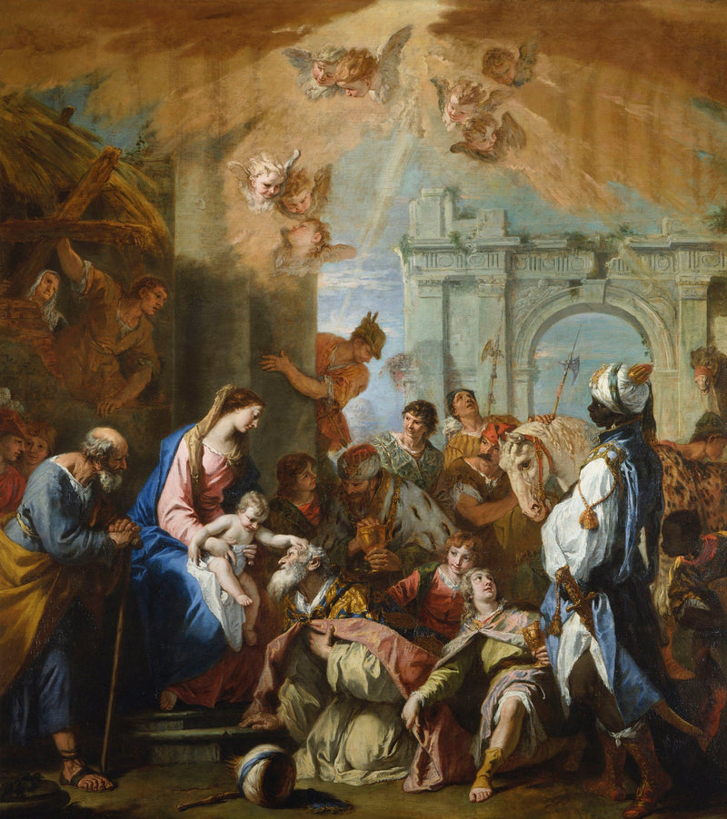L'Adorazione dei Magi - Sebastiano Ricci