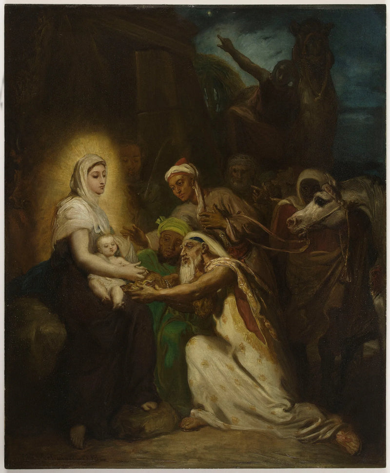 L'Adoration des Mages - Théodore Chassériau