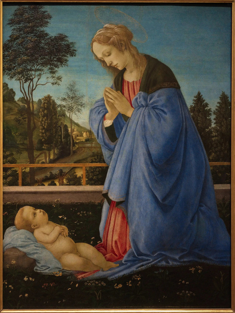 L'Adorazione del Cristo - Filippino Lippi