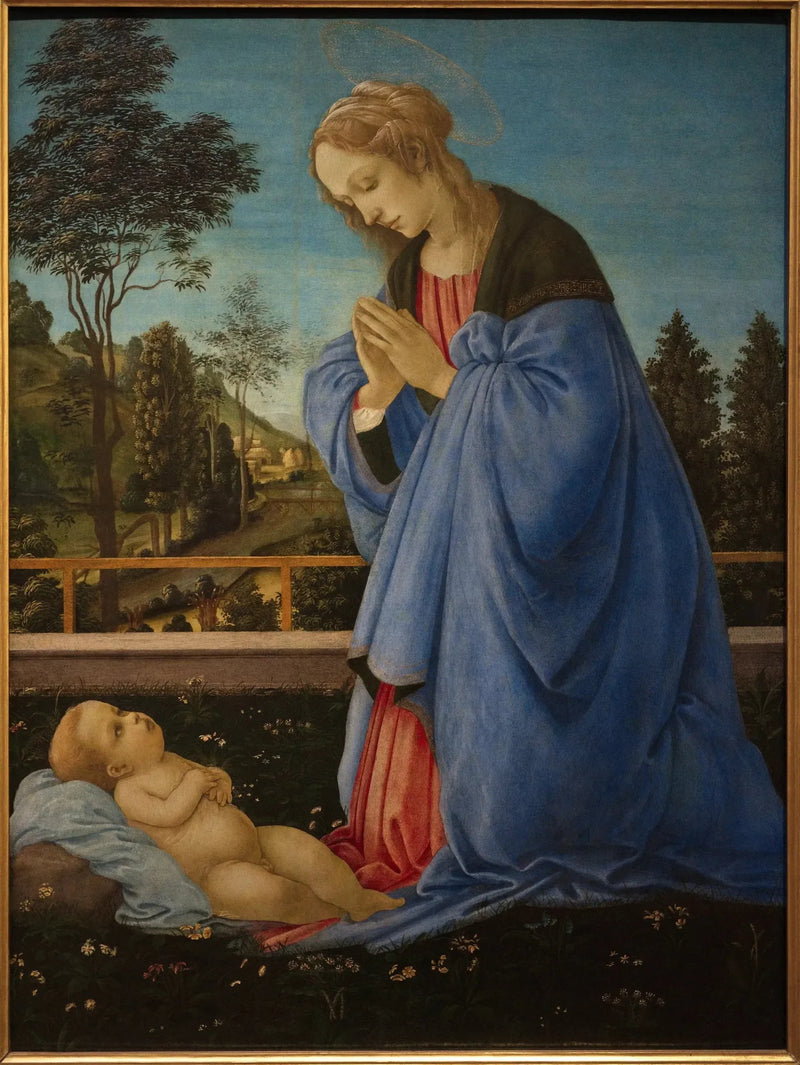 L'Adorazione del Cristo - Filippino Lippi