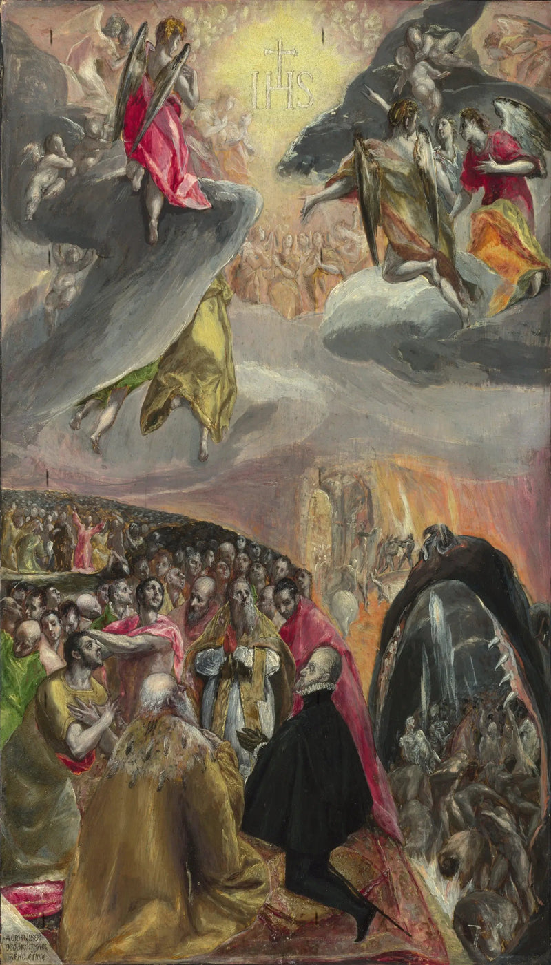 L'adorazione del nome di Gesù - El Greco