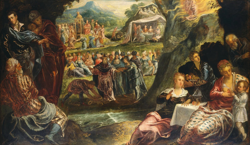 L'adorazione del Vitello d'Oro - Jacopo Tintoretto