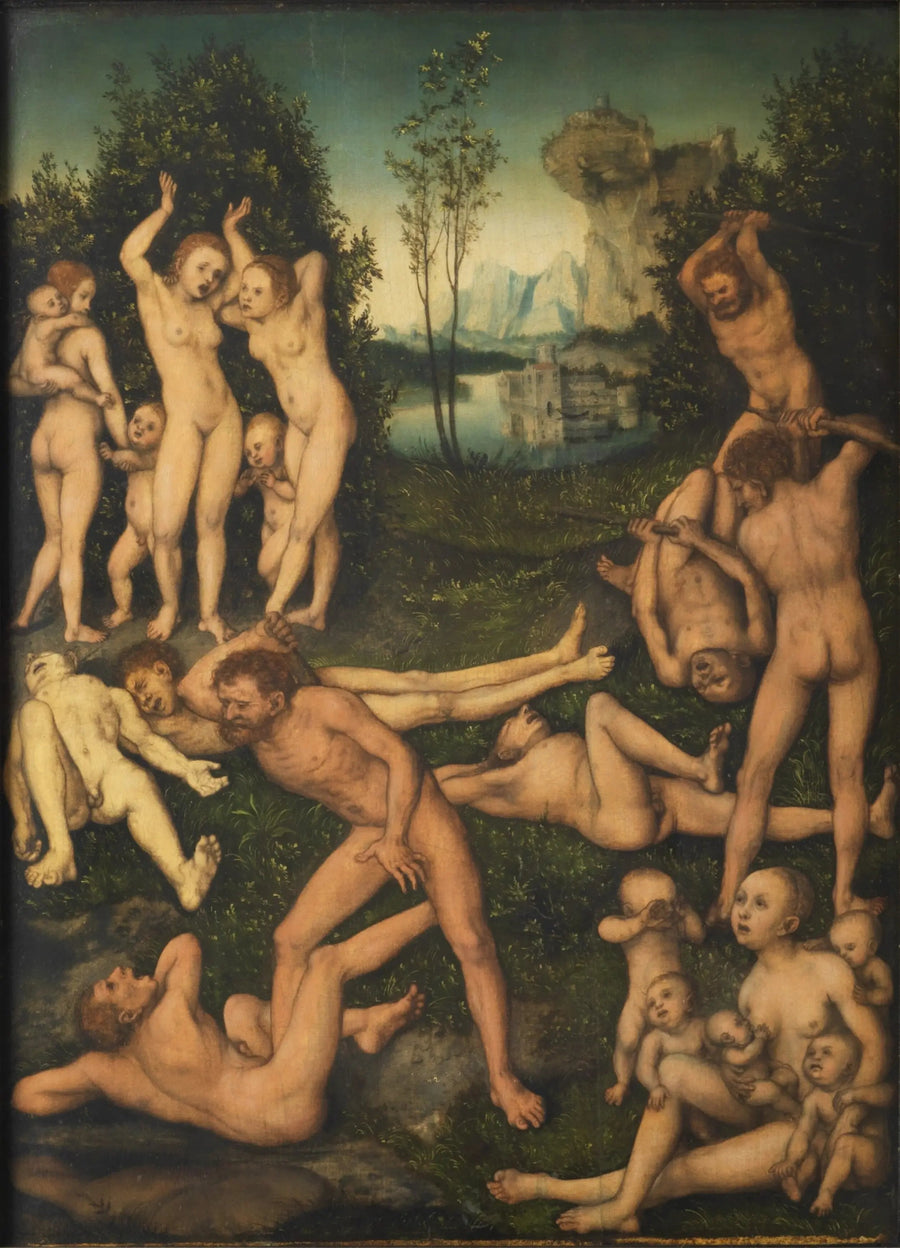L'Âge d'argent, detto un tempo Gli effetti della gelosia - Lucas Cranach il Vecchio