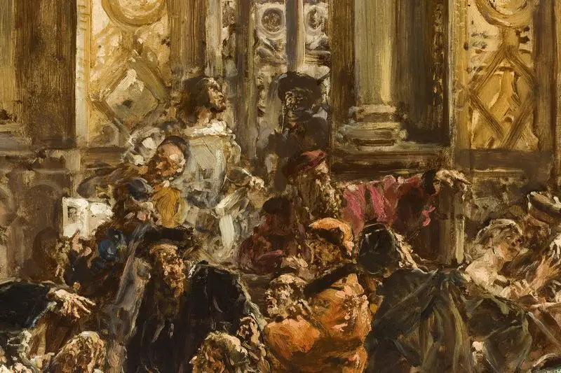 L'Età d'oro della letteratura nel XVI secolo, della serie « Storia della civiltà in Polonia » - Jan Matejko