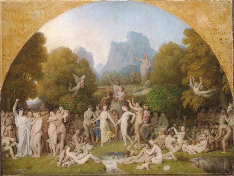 L'età dell'oro - Jean-Auguste-Dominique Ingres