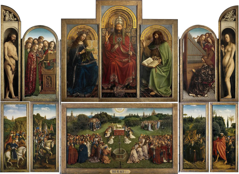 L'Agneau mystique - Jan van Eyck