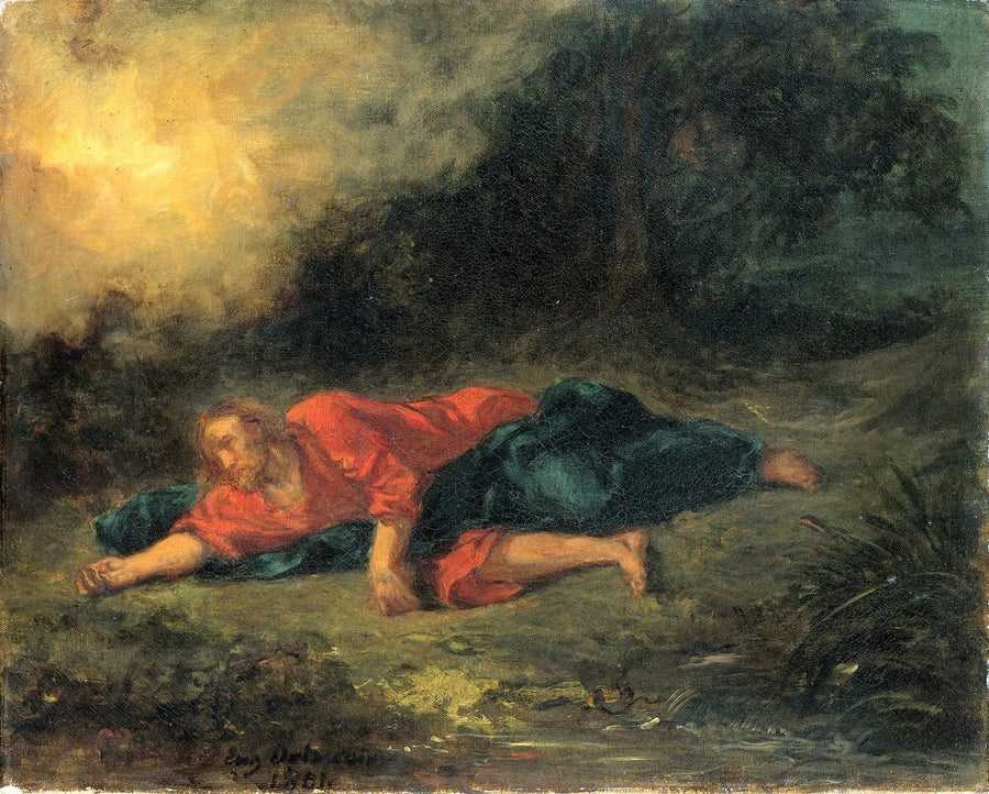 L'agonia nel giardino - Eugène Delacroix