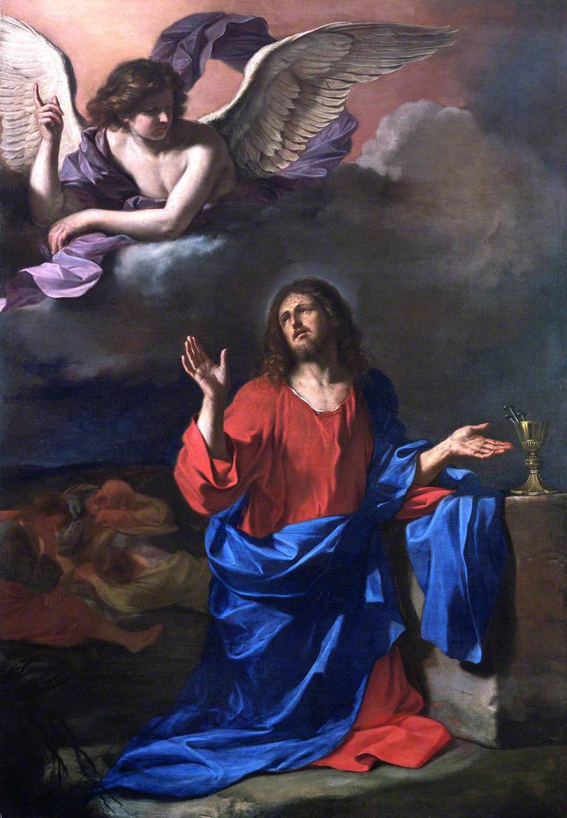 L'agonie nel giardino - Guercino