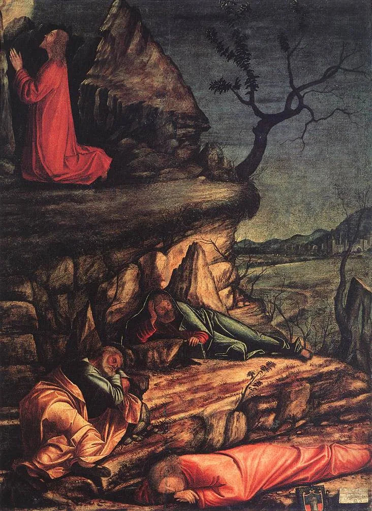 L'agonia nel giardino - Vittore Carpaccio