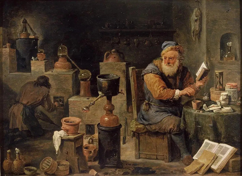 L'alchimista - David Teniers il Giovane