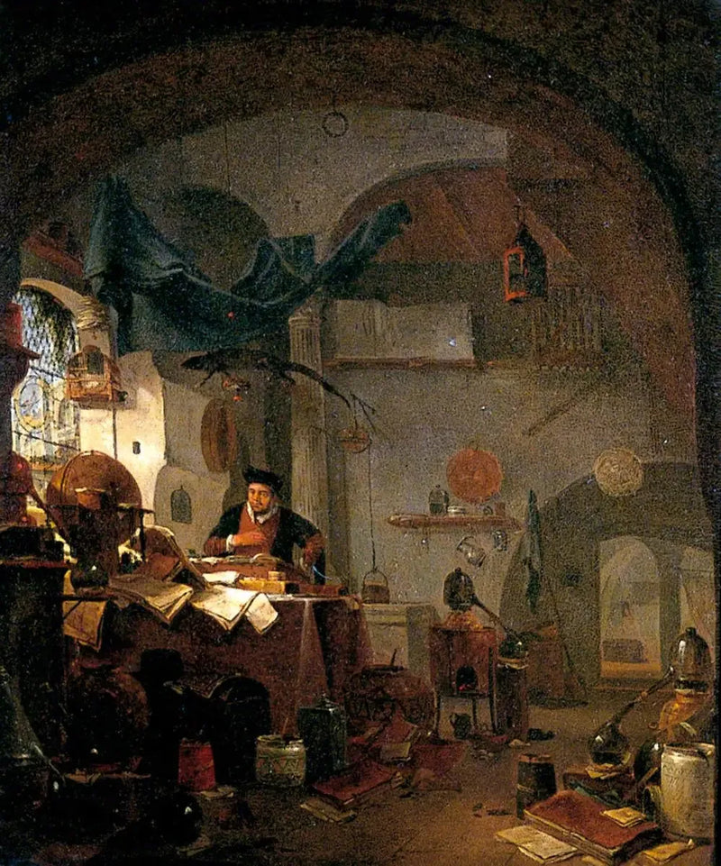 L'Alchimiste - David Teniers il Giovane
