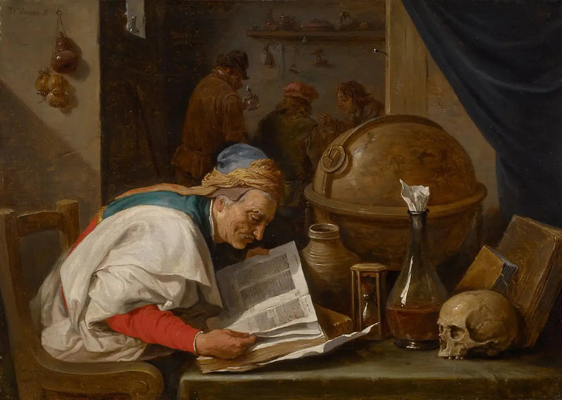 L'Alchimiste - David Teniers il Giovane