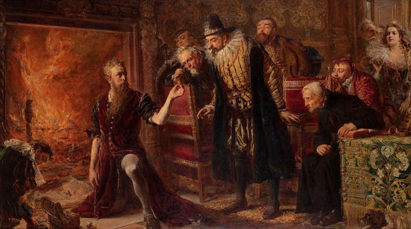 L'alchimista Sendivogius - Jan Matejko