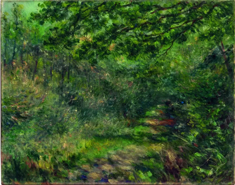Il viale nel bosco - Pierre-Auguste Renoir