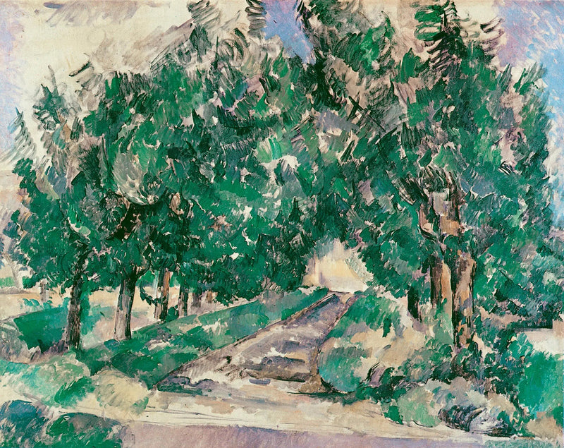 Viale al Jas de Bouffan - Paul Cézanne