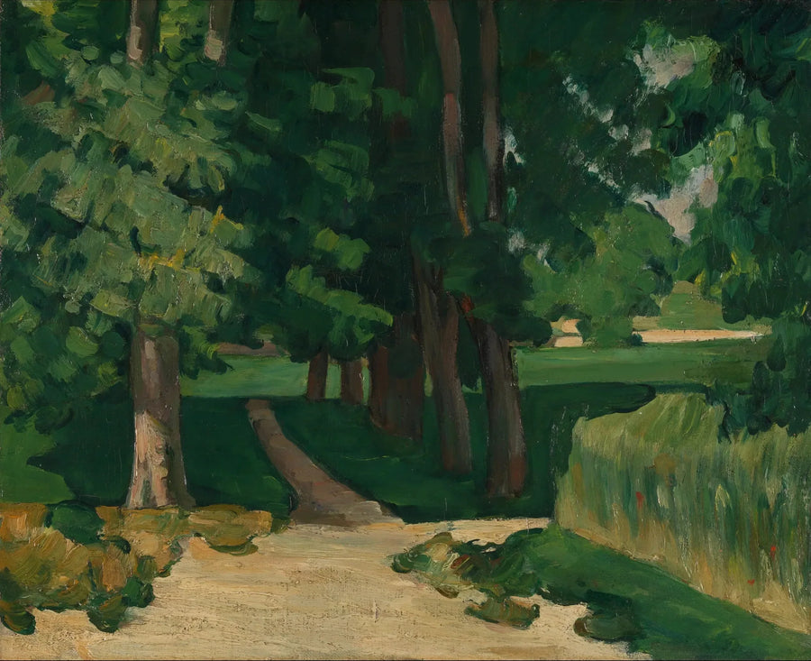 Viale al Jas de Bouffan - Paul Cézanne