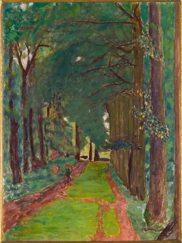 L'Viale degli alberi - Pierre Bonnard
