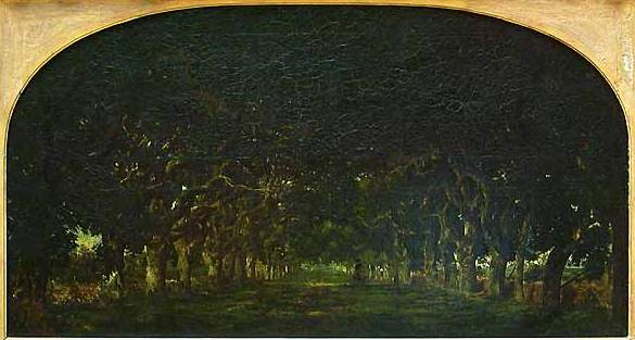 Il viale dei castagni - Théodore Rousseau