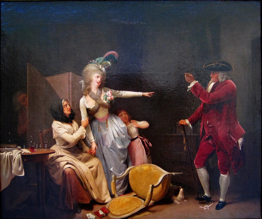 L'Amant geloso - Louis-Léopold Boilly