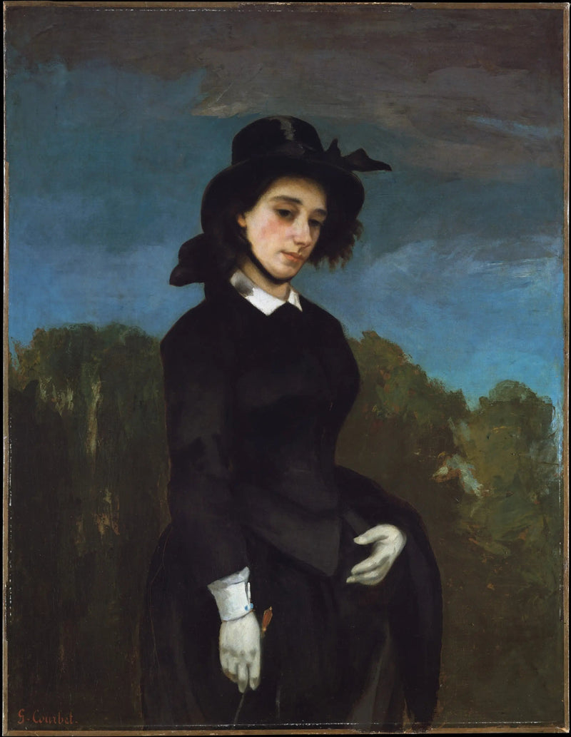 L'Amazone - Gustave Courbet