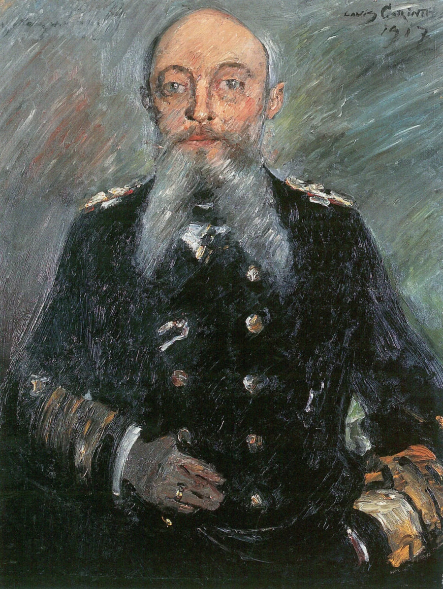 Ammiraglio Alfred von Tirpitz - Lovis Corinth