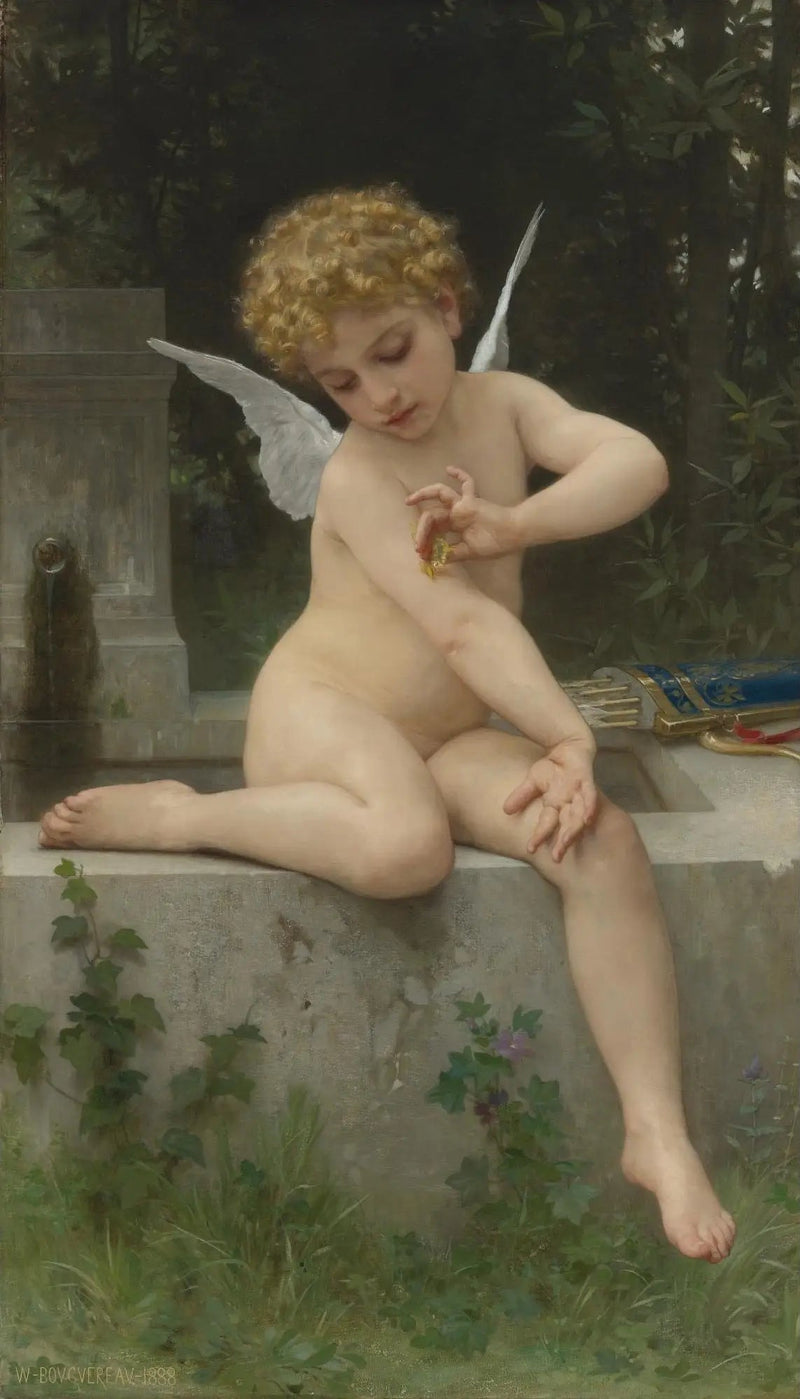 L'Amore alla Farfalla - Bouguereau