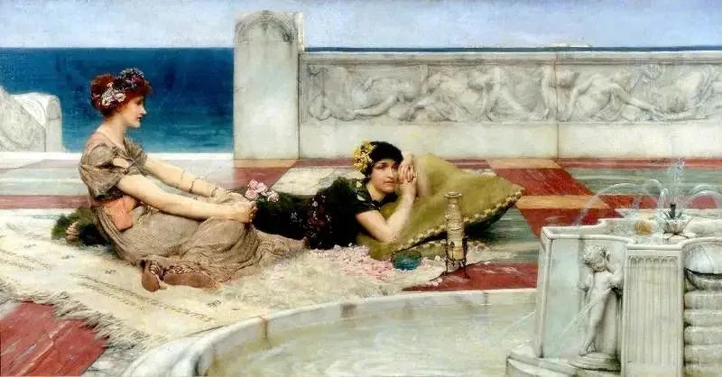L'amore nell'ozio - Lawrence Alma-Tadema