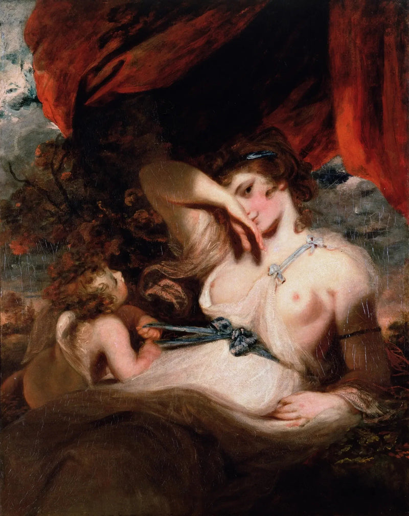 L'Amour che stacca la cintura di Venere - Joshua Reynolds