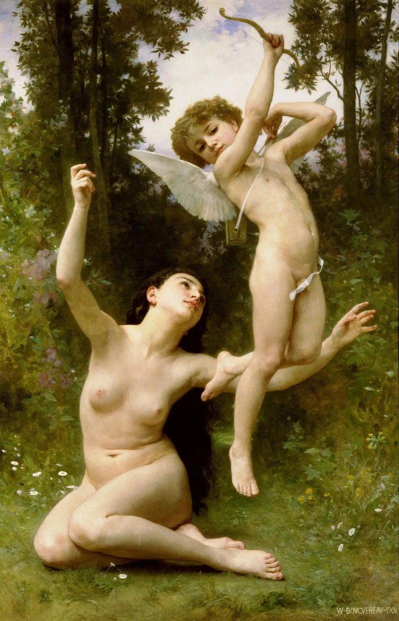 L'Amore si alza - Bouguereau