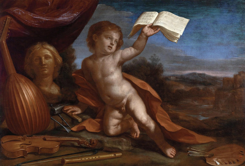 L'amore virtuoso - Guercino