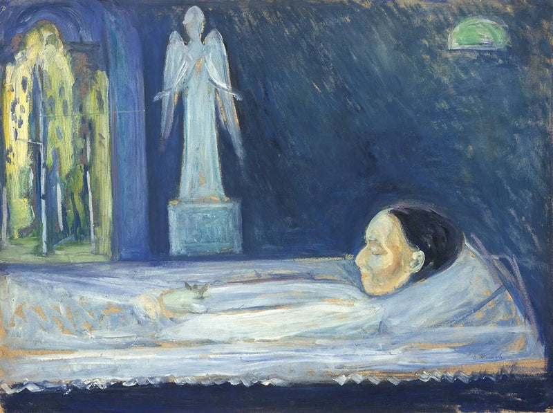 L'Angelo della morte - Edvard Munch
