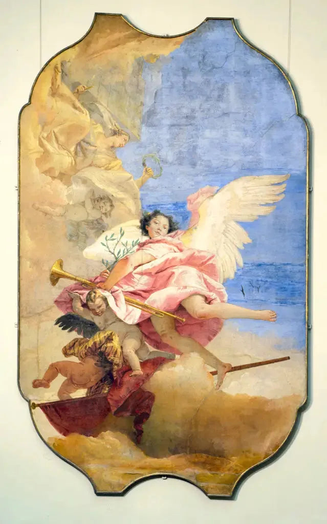 L'angelo della fama - Giovanni Battista Tiepolo