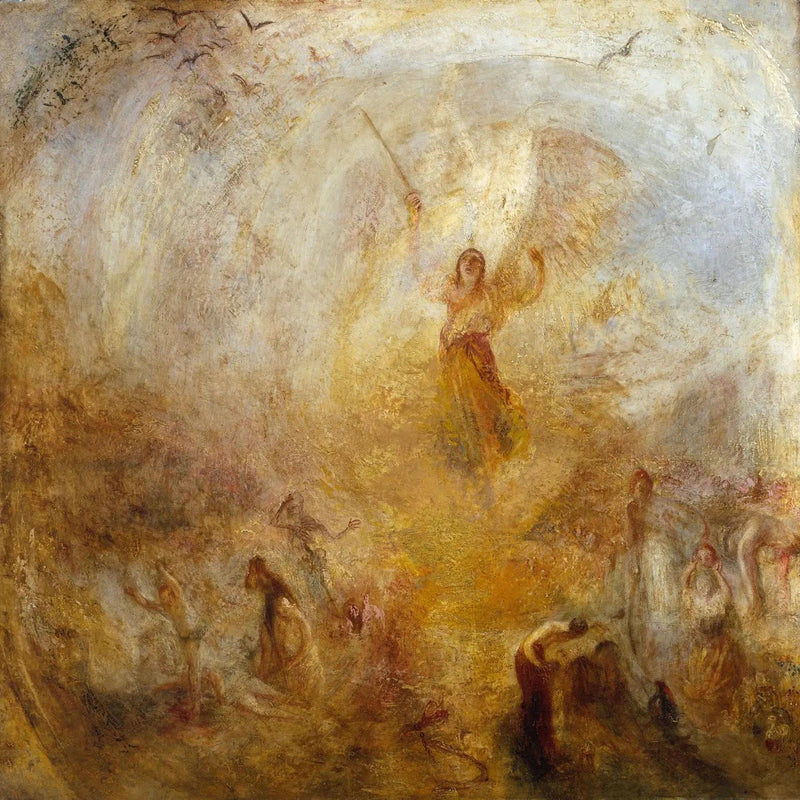 L'Angelo, in piedi al sole - J. M. W. Turner