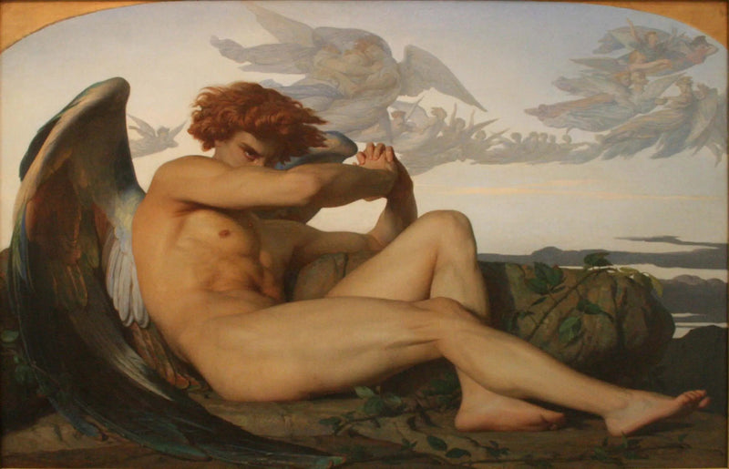 L'Angelo caduto - Alexandre Cabanel