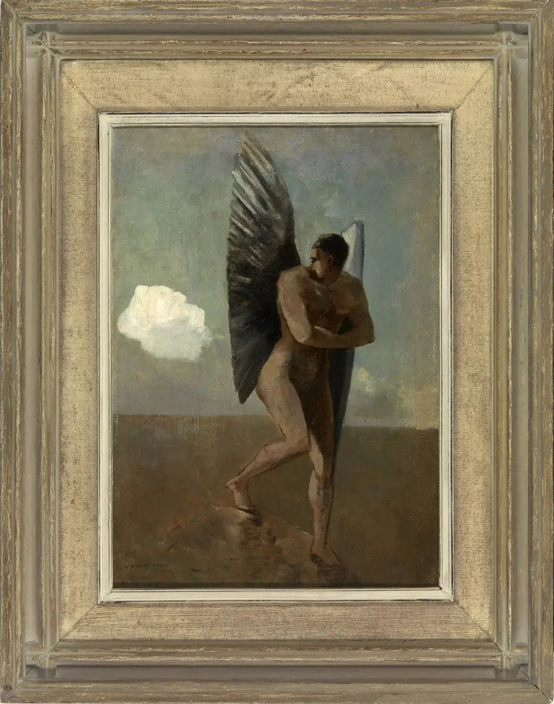 L'angelo caduto - Odilon Redon