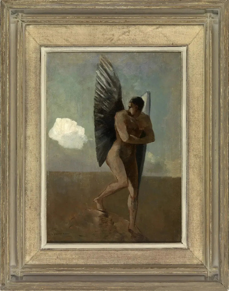 L'angelo caduto - Odilon Redon