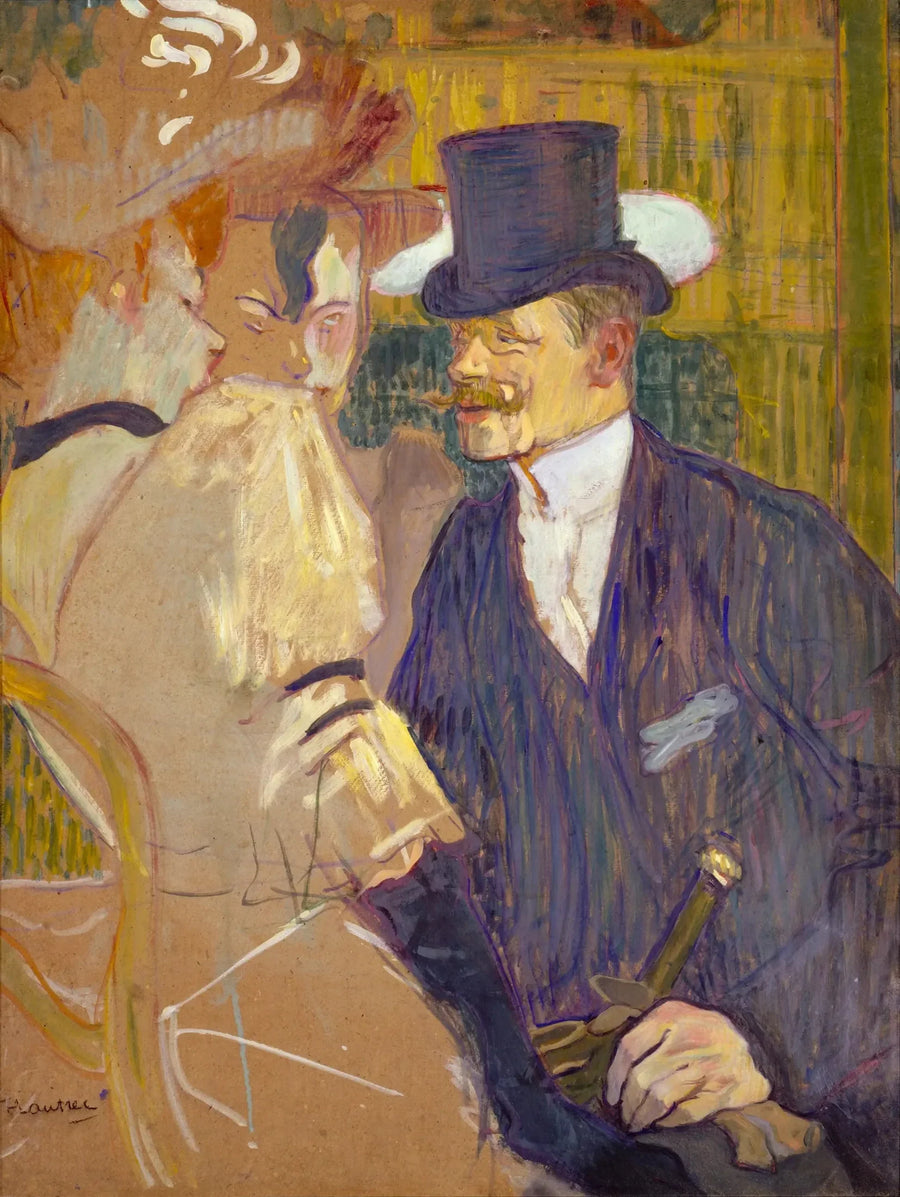 L'Inglese al Moulin-Rouge - Henri de Toulouse-Lautrec