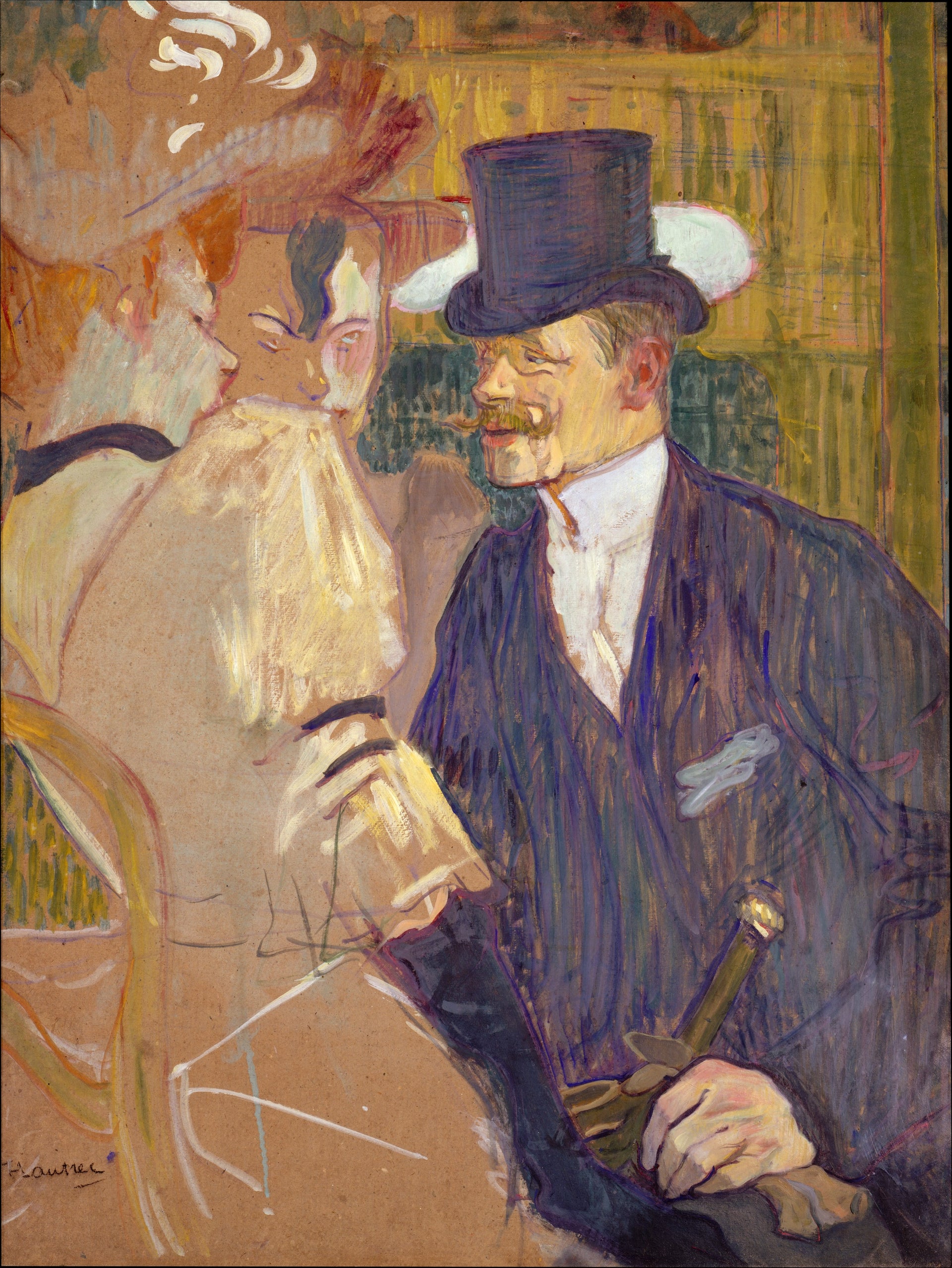 L’Anglais au Moulin-Rouge, Henri de Toulouse-Lautrec