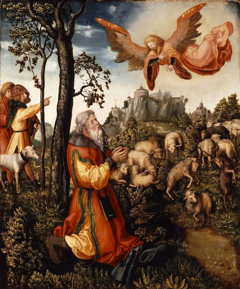 L'Annunciazione a Giacomo - Lucas Cranach il Vecchio