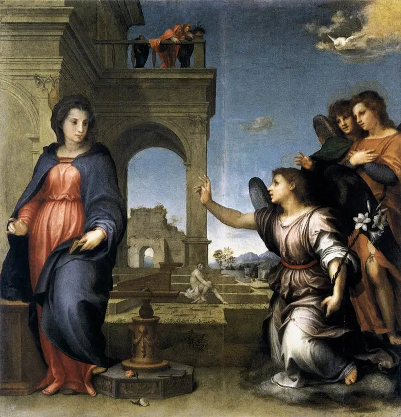 L'Annunciazione a Maria - Andrea del Sarto