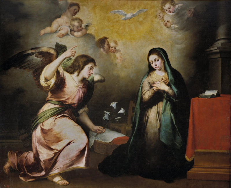 L'Annunciazione - Bartolomé Esteban Murillo