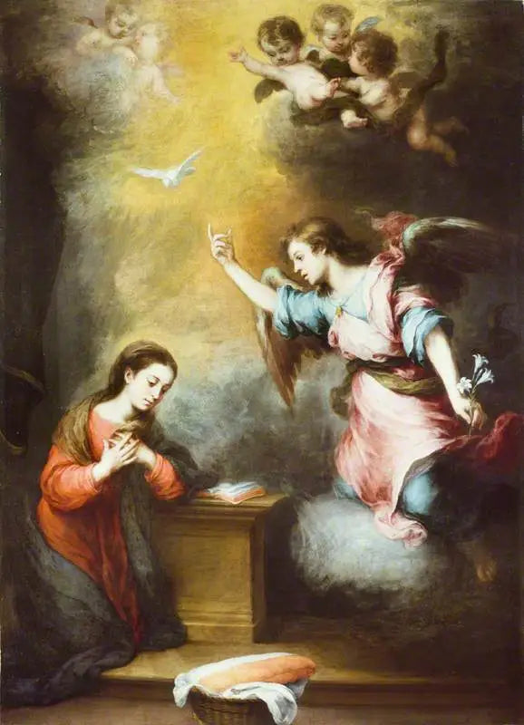 L'Annunciazione - Bartolomé Esteban Murillo