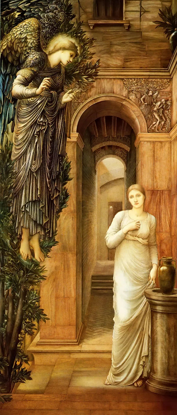 L'Annunciazione - Edward Burne-Jones