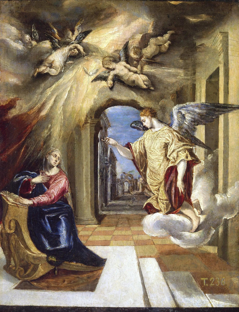 L'Annunciazione - El Greco