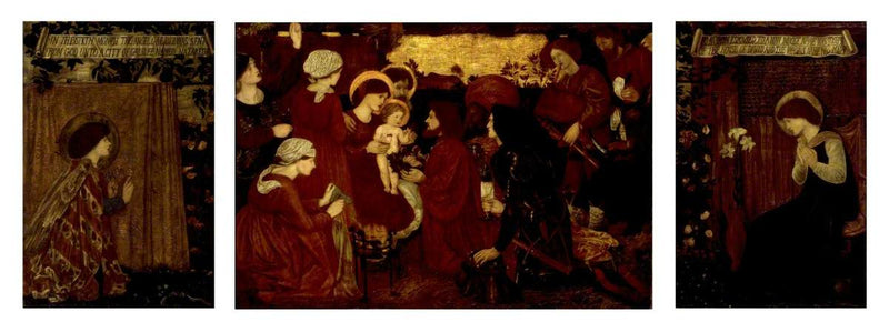 L'Annunciazione e l'Adorazione dei Magi - Edward Burne-Jones
