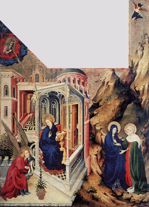 L'Annunciazione e la Visitazione - Melchior Broederlam