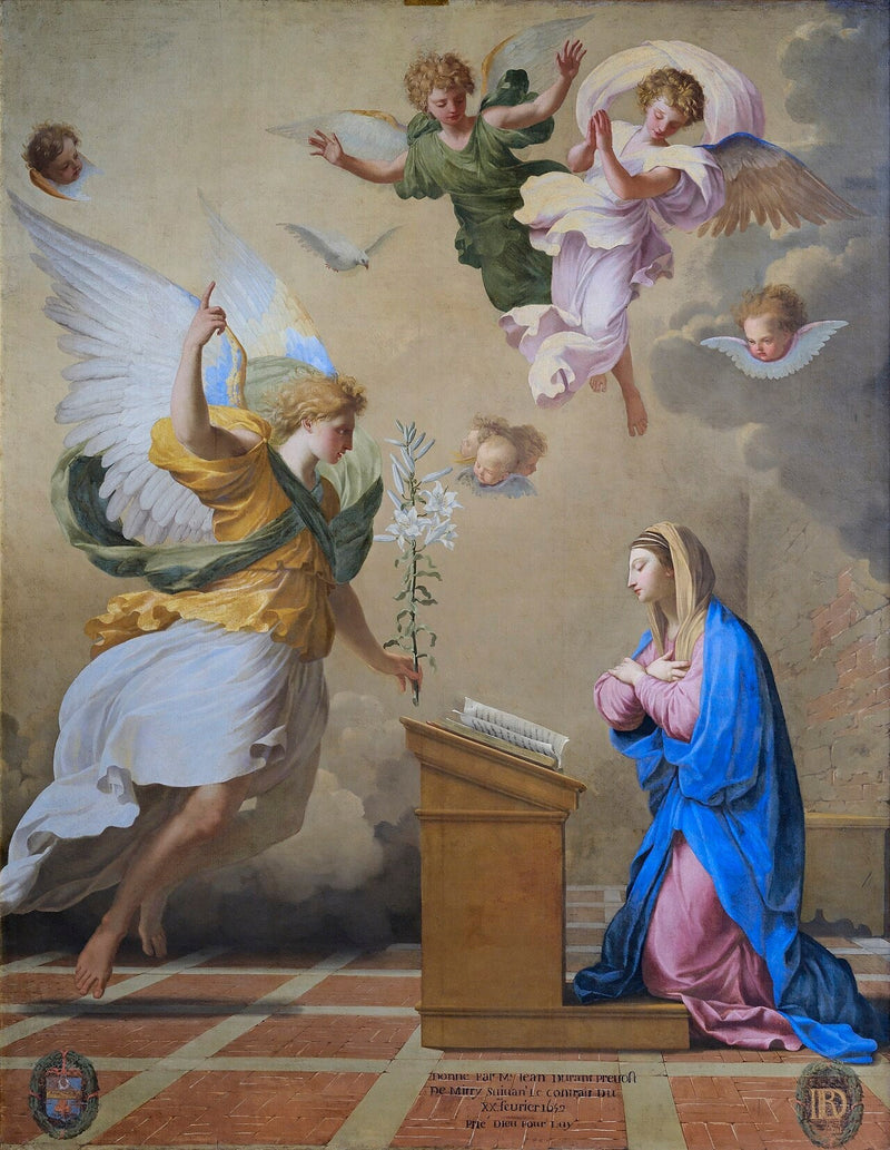 L’Annunciazione - Eustache Le Sueur