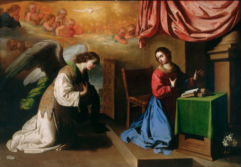 L'Annunciazione - Francisco de Zurbarán